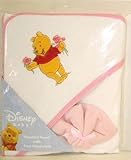 Winnie The Pooh Hooded Towel & Washcloth set - pink by disney [並行輸入品]