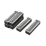 uxcell 端子台 端子盤 端子 ブロック 電極箱 TB-1508 600V 15A 端子板 ケーブル ワイヤ コネクター 電子部品