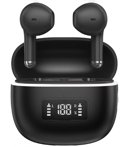 Amazon.co.jp: Bluetoothイヤホン ワイヤレスイヤホン IPX7防水 最大60