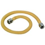 BRASSCRAFT CSSTNN-58N 58 Stainless Steel Gas Connector by BrassCraft