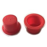 Caplugs – T - 6 (パックof 50 ) – 低密度ポリエチレン（LDPE）カラーレッド
