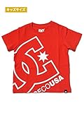 DC SHOES(ディーシーシュー) tシャツ キッズ 男の子 レッド 110cm b系 ストリート系 ファッション 大きいサイズ 7226J707