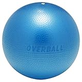 ギムニク（GYMNIC） 小さい バランスボール ソフトギムニク 表面凹凸有 ブルー 青 最大直径約23cm 特製小冊子付