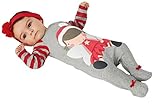 (ウォ２U)Woo2u 子供服 男の子 赤ちゃん ベビー キッズ 可愛い サンタクロース オーバーオール カバーオール ボディスーツ ロンパース パジャマ 寝間着 ジャンプスーツ グレー 70