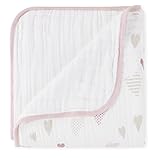 aden + anais (エイデンアンドアネイ) 【日本正規品】 モスリンコットン クラシック・ドリーム・ブランケット heart breaker dream blankets 6041