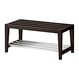 IKEA(イケア) ST?LL ブラック 80171093 シューズラック、ブラック、ブラウン