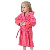 (ケヤカ) Keyaka 子供服 ベビー バスローブ バスタオル ビーチタオル プールタオル パジャマ ルームウェア 全4柄 綿100% フード付き 男女兼用 女の子 男の子 幼児 キッズ 恐竜柄 可