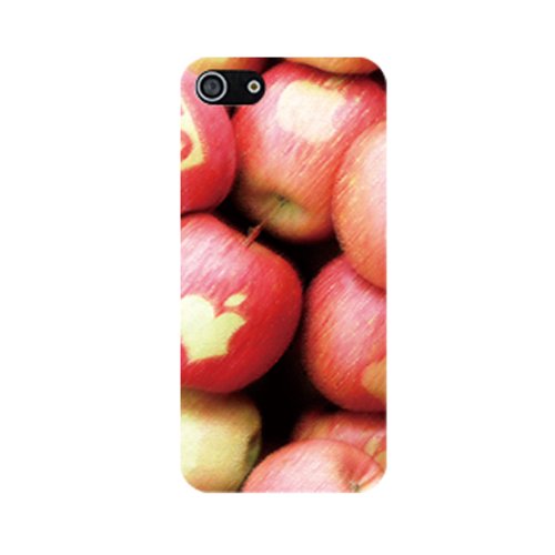 v-00293【 iPhone5 / 5s 】Apple ロゴ 入り アップル  iPhoneケース デザインプリント iPhoneカバー iPhone アクセサリー, アイフォン アイポッド iPhone Apple スマホ タブレット iPad iPod スマートフォンケース
