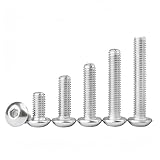 304ステンレス 六角穴付きボタンボルト M3*6 140本入 ISO7380