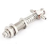 uxcell　真空カップレベルコンペンセーター　シルバートーン　金属素材　80mm長い　20mmのストローク