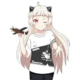 MZYSTJ 艦隊これくしょん 北方棲姫 ほっぽちゃん 印象Tシャツ コスプレ衣装 男女兼用 夏服 (Tシャツ-C,XXXL)