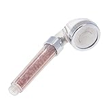 シャワーヘッド 取り付け簡単 節水効果 省エネ 鉱石材ボール内蔵(A,Bだけ) 増圧 塩素除去 Broadroot (A)