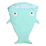 YideaHomeスリーピングバッグ ベビー サメの寝袋 新生児着 ぐるみ ベビー布団 寝袋 赤ちゃん 寝冷え防止 魚 寒さ対策 可愛いサメ