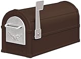 Salsbury Industries 4855E-BZS Eagle Rural Mailbox, Bronze/Silver Eagle [並行輸入品]