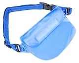 DURAGADGET Blue Waterproof Dry Portable Pouch Bag with Adjustable Waist Strap for DVR 905S, DVR 905S