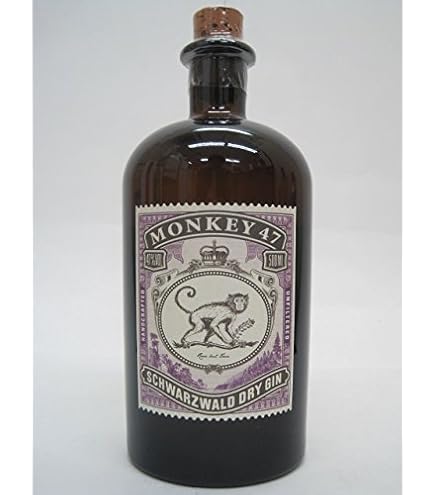Amazon.co.jp: モンキー 47 ジン 正規品 47度 500ml : 食品・飲料・お酒