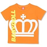 ベビードール 斜めロゴTシャツ 子供服 110cm オレンジ