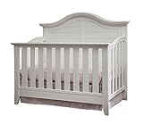 Comfortable 3 in 1 Convertible Baby Crib Bedding Sets, White by Thomasville Kids