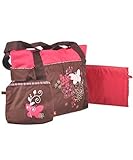 Fisher-price Butterfly Tote Diaper Bag, Mocha by Fisher-Price [並行輸入品]