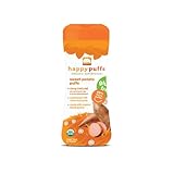 ハッピーベビーHappy Puffs Sweet Potato – 2.1 Oz – ケースof 6