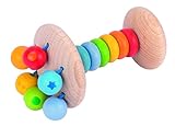 Goki Rattle Rainbow Touch Ring [並行輸入品]