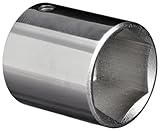 Martin B628 7/8 Type II Opening 3/8 Square Drive Socket 6 Points Standard 1-1/4 Overall Length Chrom