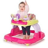 Safety 1st Ready, Set Walker, Dottie- Pink Baby Walkers for 6 Months to 2 Years - Folds Compactly fo