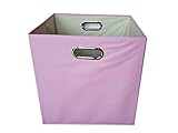 Princess Pink 11x11x11 Folding Storage Bin by Alexi Ricci Storage with Style Collection by Alexi Ric