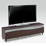 日本製 幅160cm ロータイプテレビボード ブラウン 完成品