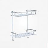 物品棚 バスルームラック便器ペーストフック収納ラックフックトイレ浴室直角棚壁掛け