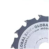 モトユキ GLOBAL SAW 窯業サイディングボード用超硬チップソー TZ-125