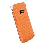 Krusell 95381 Avenyn 3XL Mobile Pocket Pouch for Smartphones with 4.3/4.8-Inch Screen - Orange [並行輸入