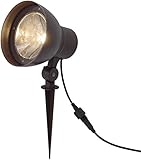 タカショー ソーラーハイパワーアップライト2型 アンティークブラウン約W14×D15×H18cm