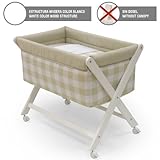 Cambrass Small Bed X Wood (46 x 78 cm, Bebe Beige) by Cambrass