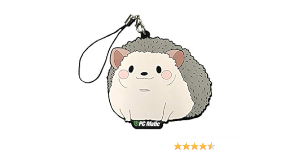 ハリネズミ ラバーストラップ Pc Matic公式キャラクター アニメ 萌えグッズ 通販 Amazon