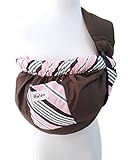 Aslan 新生児 ベビースリング (コーヒーピンク)