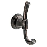 Franklin Brass BEX35-VBR Bexley Double Robe Hook, Venetian Bronze [並行輸入品]
