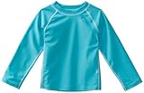 i play Long Sleeve Rashvest for Unisex (4 Years, Toddler, Aqua) by I Play