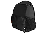 Beebaba Backpack Diaper Bag with Insulated Bottle Pocket, Eco-friendly Series (Black) by Beebaba