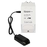 ANRIS WiFi温度湿度スイッチ スマートスイッチ リモートコントローラ スマホ用(Sonoff TH16)
