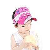 【SEBLES】ベビー 赤ちゃん 男の子 女の子 キャップ サンバイザー カラフル 海 sea シー カジュアル 可愛い コットン 綿　UV 紫外線 春 夏(タイプF)