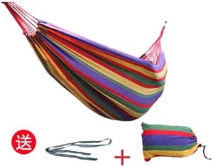 Outdoor EX, Service for 2&nbsp;Load Capacity 200kg Fabric Hammock for Pouch with Reinforced Belt S Shaped Silver Hanging Hooks