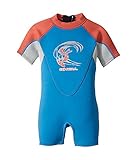 O'NEILL(オニール) ガールズスウェットスーツ Reactor Spring Wetsuit (Infant/Toddler/Little Kids) Brite Blue/Cool Grey/
