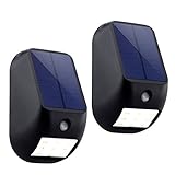 URPOWER Solar Lights 9 LED Outdoor Solar Powered Wireless Motion Sensor Waterproof Security Light Ba
