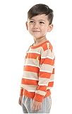 Cick Cick-JP 子供 キッズ ジュニア服 男の子 コート アウター ニット ボーダー フォーマル 長袖 洋服 可愛い 綿 春 発表会 お宮参り 七五三 誕生日 90/100/110/120/