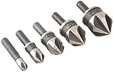 IRWIN Tools Black Oxide Countersink Drill Bit, 5-Piece Set (1877791) [並行輸入品]