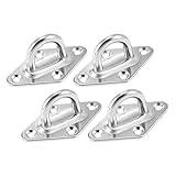 UxcellステンレススチールリングSail Shadeダイヤモンドパッド目ボートリギング M8 #1 a17090600ux0029
