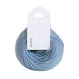 横田 DARUMA iroiro 毛糸 col.18 デニムブルー 20g 約70m 3玉セット 01-1410-0018