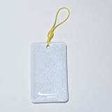 交通安全用リフレクター（反射シートタグラメ入り）長方形40mm×70mm 白