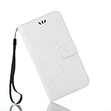 UNEXTATI Galaxy S6 ケース 手帳型 保護 ケース 高品質 PU レザー ストラップ付き カード収納ケース カバー 耐衝撃 スタンド機能 付き Samsung Galaxy S6 ケー